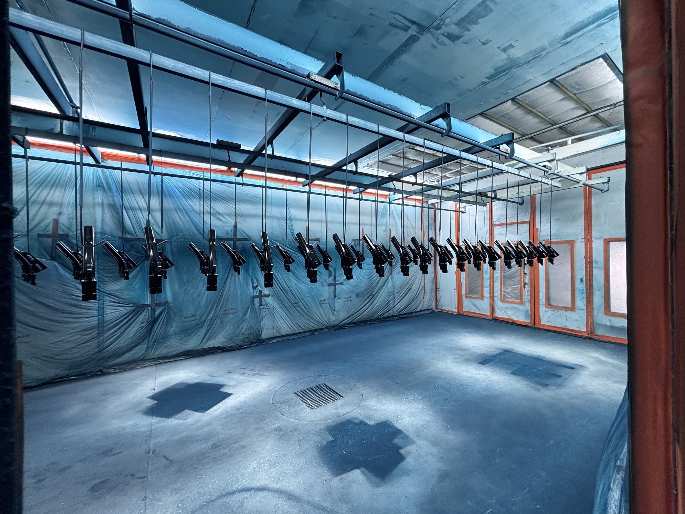 Spray booth