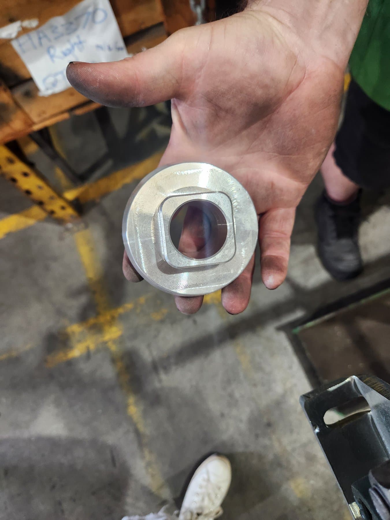 Machined bracket