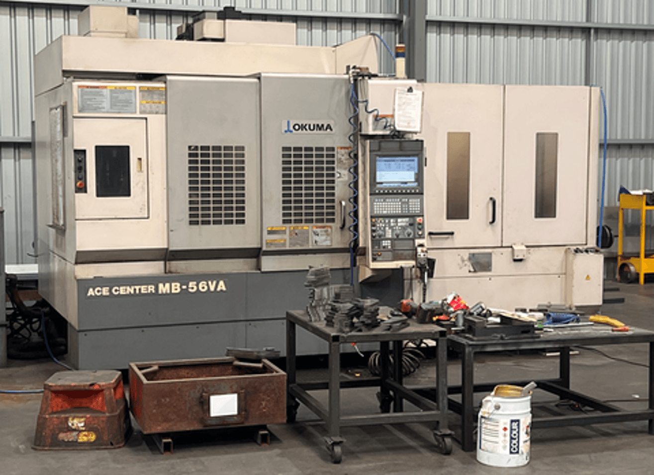 Okuma MB-56VA multi-axis vertical machining centre at EdgeTech