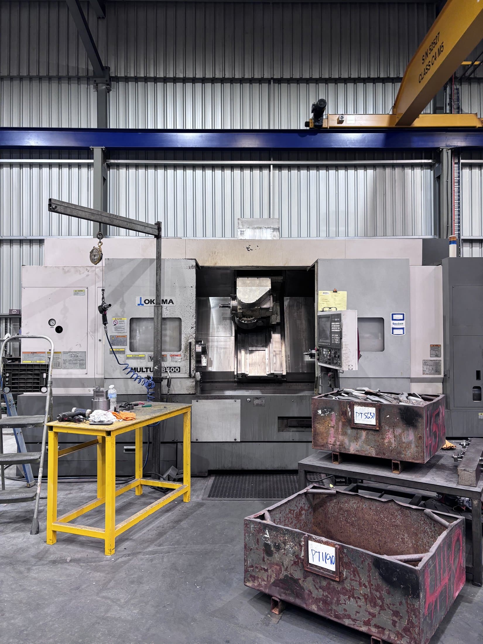 Okuma Multus CNC lathe